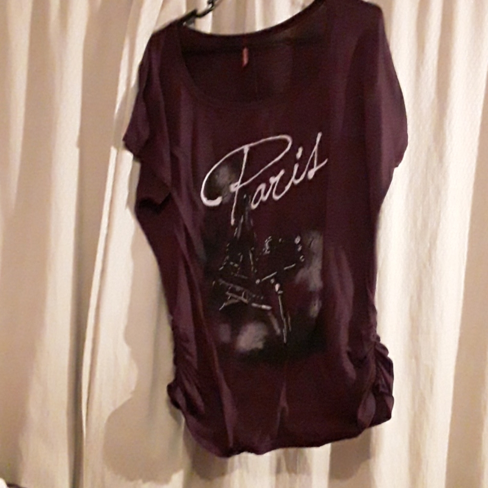 #41 XLG Miss Royal T shirt